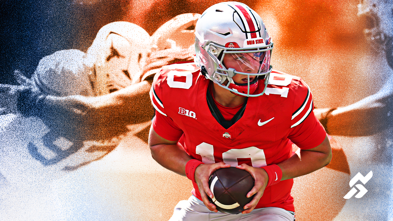 Ohio State quarterback Julian Sayin