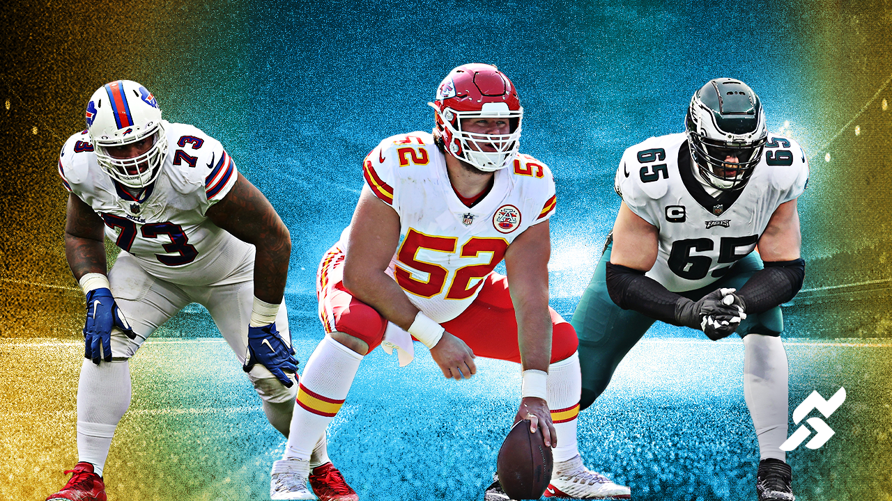 Dion Dawkins, Creed Humphrey, Lane Johnson