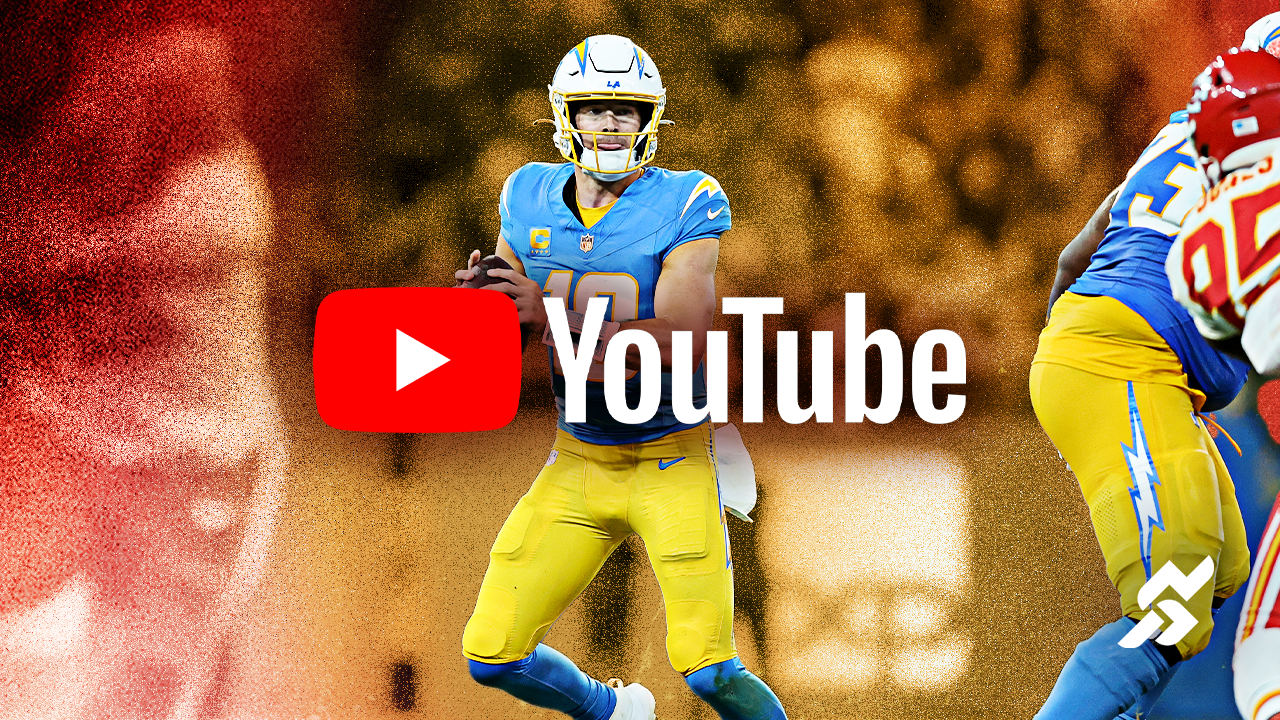 YouTube NFL broadcast screenshot ratings